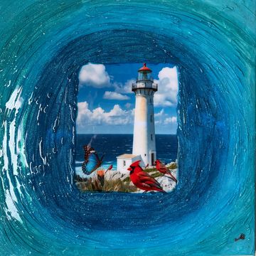 A beautiful Lighthouse to shine the way back home. 