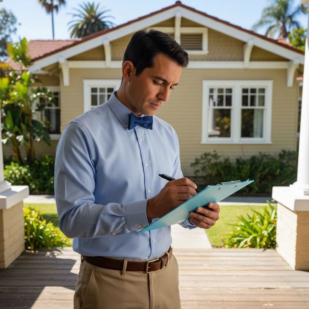 Termite inspection on a Monrovia House