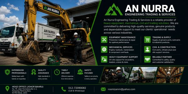 An Nurra Engineering Trading & Services offers reliable heavy equipment and mechanical solutions.