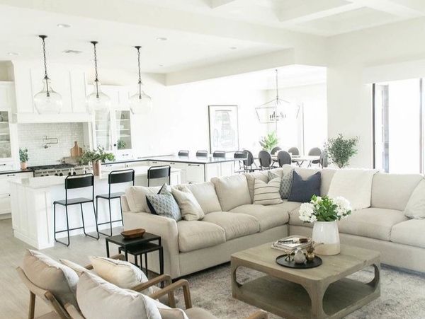 Open living room