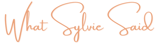 What Sylvie Said
