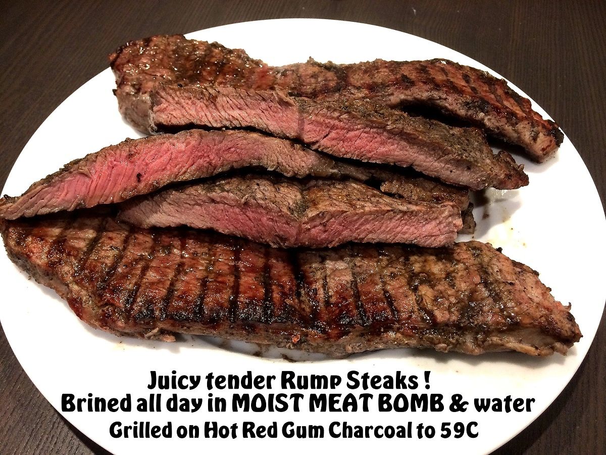 HOW TO COOK RUMP STEAKS that are juicy, tender, and Moist.