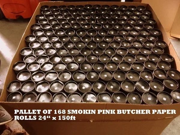 X Oren Pink Butcher Paper | Traeger International Usa Roll Approved Fda Of  L W