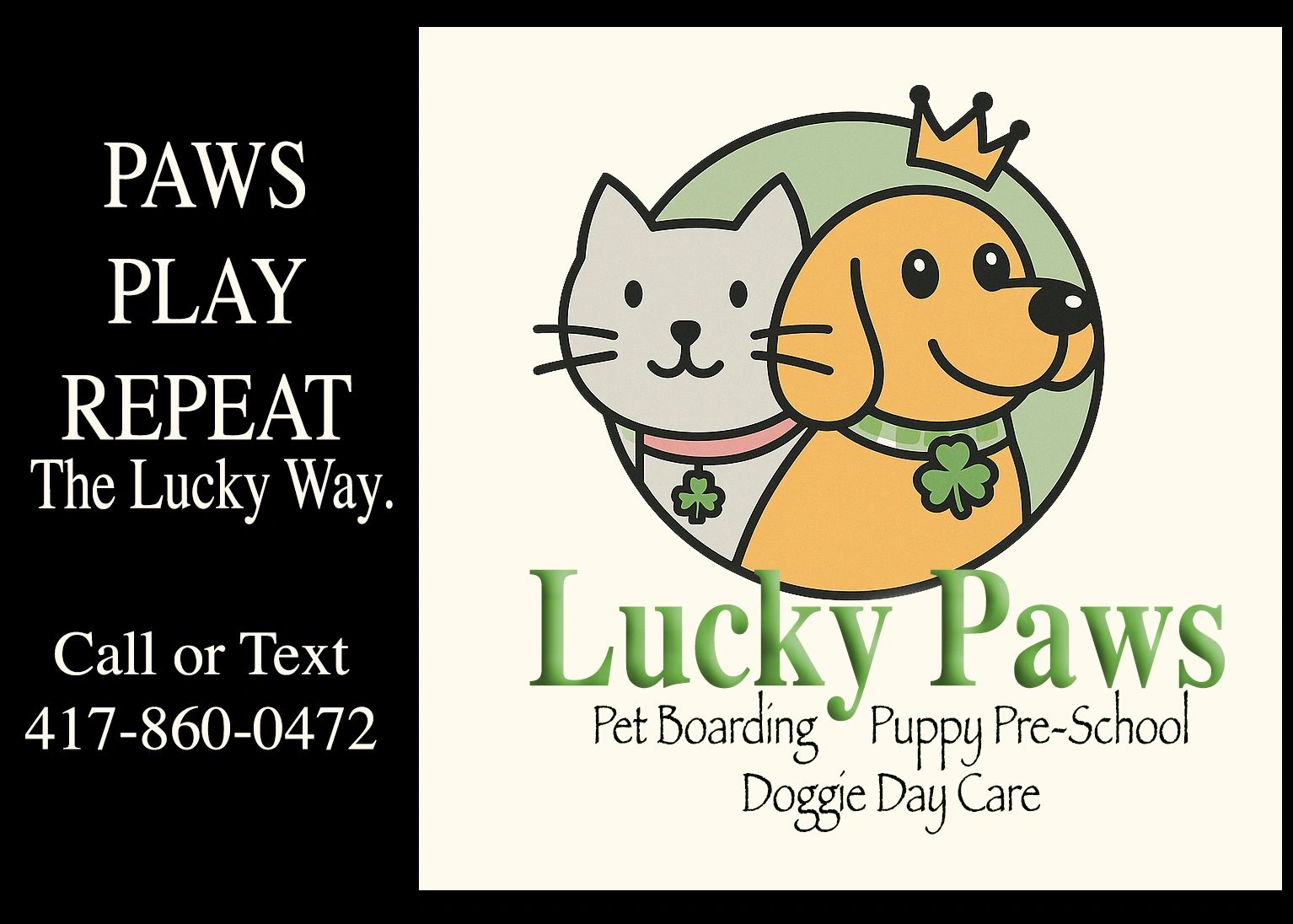 Pet Services for Happy Pets and Owners | Lucky Paws Pet Boarding