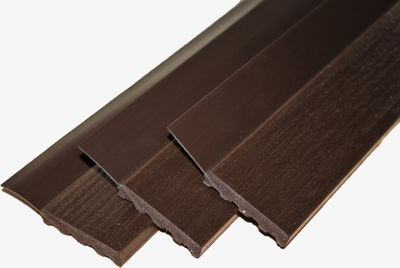 Brown Red Brick Red Vinyl Weather Seal Garage Door Stop - Weaver Seal  Garage Parts