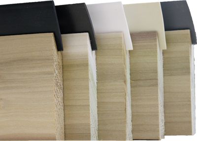 Poplar Wood Weather Seal Garage Door Stop - Weaver Seal
