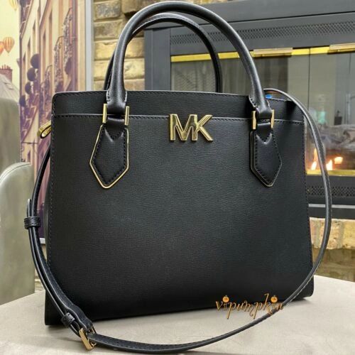 MK black satchel