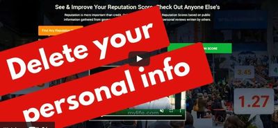Remove Personal Information From Internet & Google - 100+ Public Records & Background Check Sites
