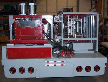 Mobile metal fabrication unit on trailer