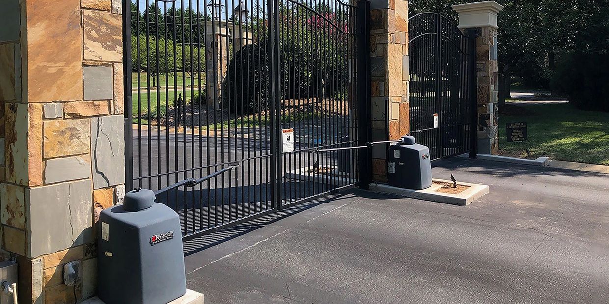 community swing gate operators installed by longhorn security