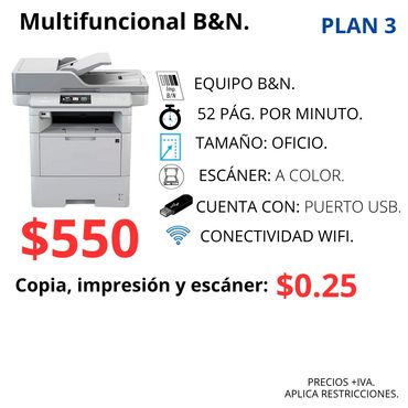 Copiadoras multifuncionales en Guadalajara.