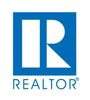 Realtor brand logo illustration in blue