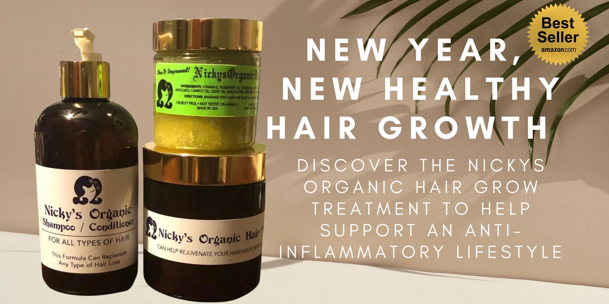 The Nicky's Organic Hair Grow Treatment