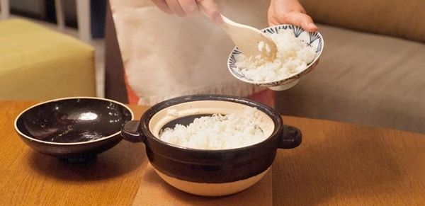 Kitchen sink clogged with rice?  Never put food down the drain