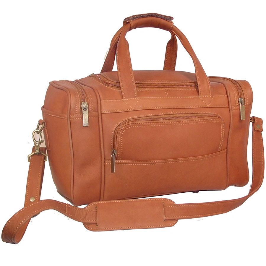 【値下げ】David King Bostonベージュレザーボストンバッグ King David | & Closeouts Co Inc Boston the – Lieber's Luggage