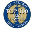 Seal for National Top 100 Trial Lawyers award.