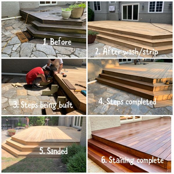 Ipe deck restoration 