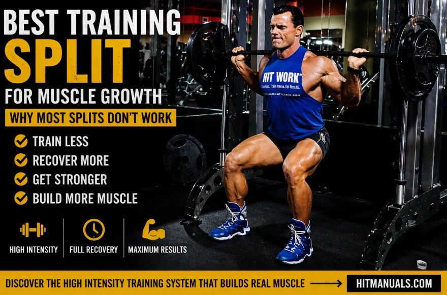 Best Training Split for Muscle Growth (Why Most Splits Don’t Work