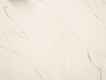 Close-up of a white surface with fine cracks and scratches.
