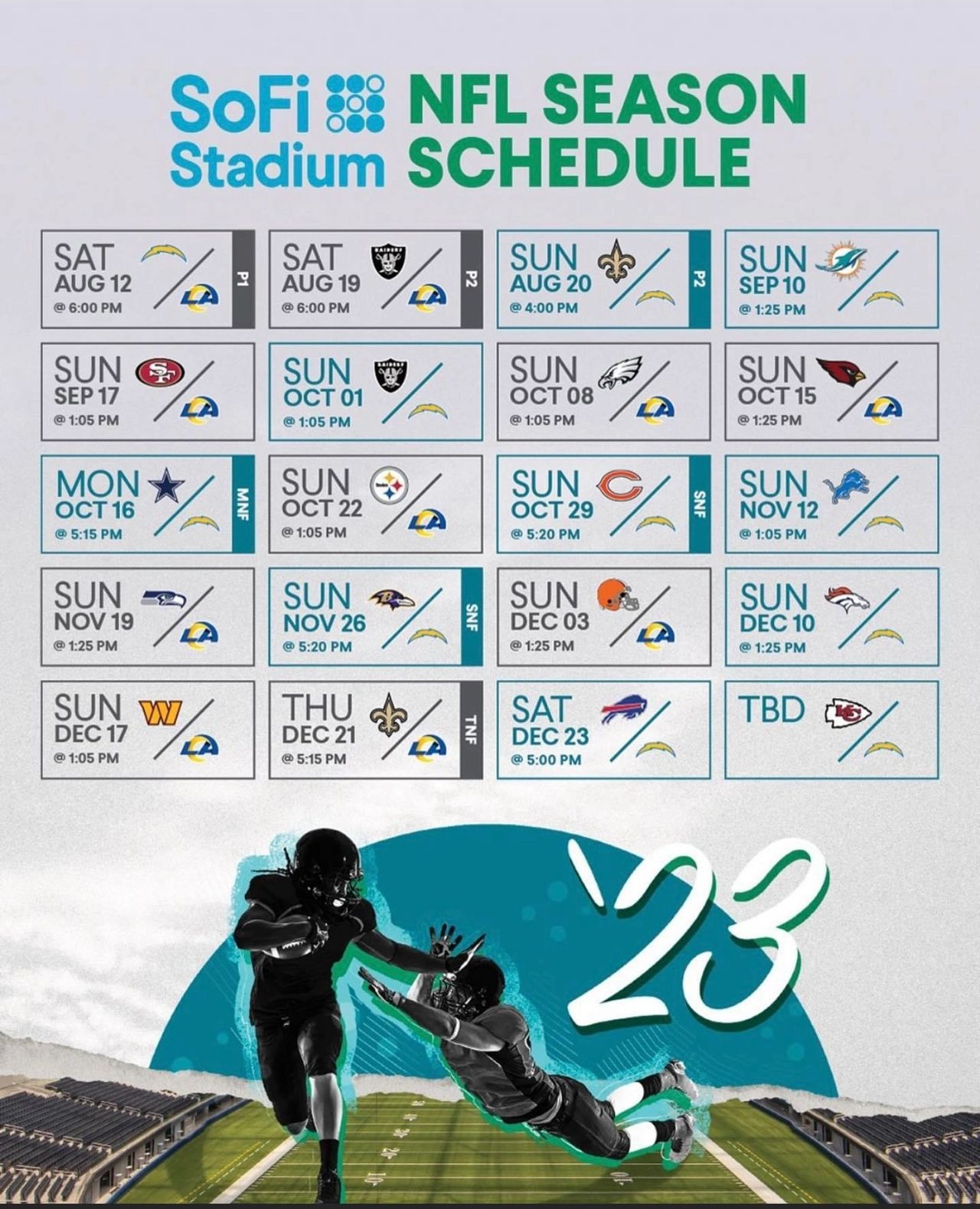 Los Angeles Rams Tickets, 2023 NFL Tickets & Schedule