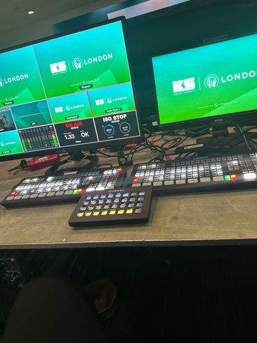 Blackmagic Design ATEM Mini Extreme ISO London production 