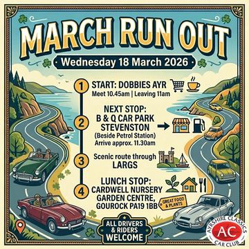 March Run Out | Wed 18 Mar 2026