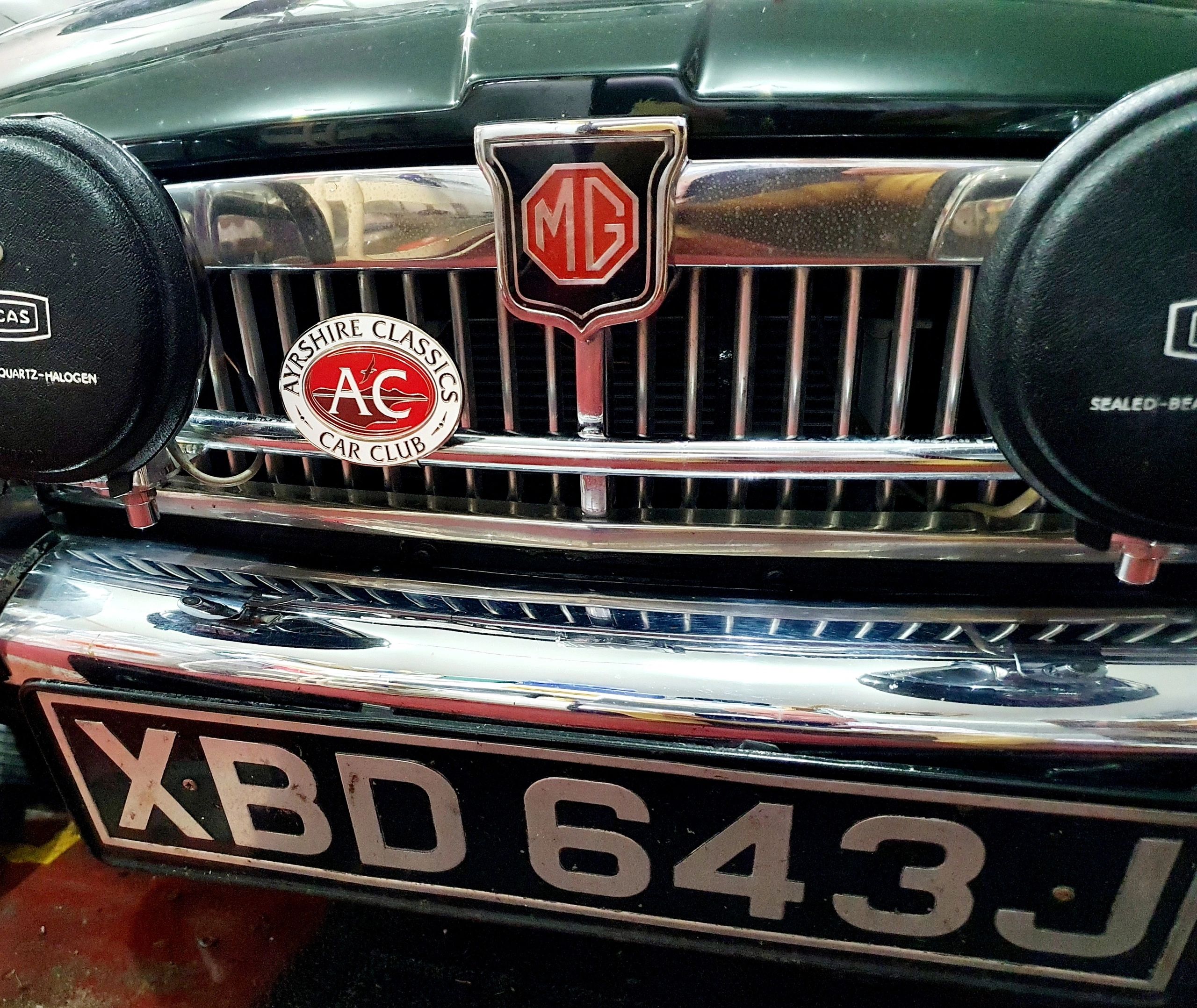 Ayrshire Classics Car Club Grille Badges