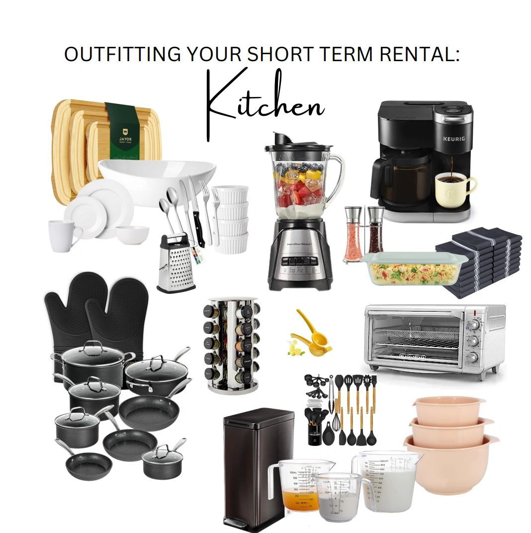 Kitchenware Rentals 5 STAR Short Term Rentals: Kitchen Edition