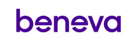 Logo displaying the word 'beneva' in a modern purple font.