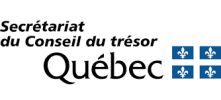 Logo of Quebec's Secrétariat du Conseil du trésor with fleur-de-lis symbols.