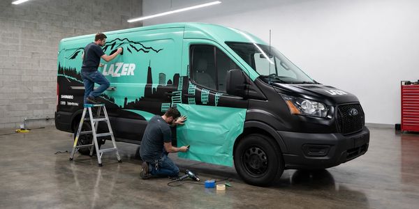 commercial wrap installation 