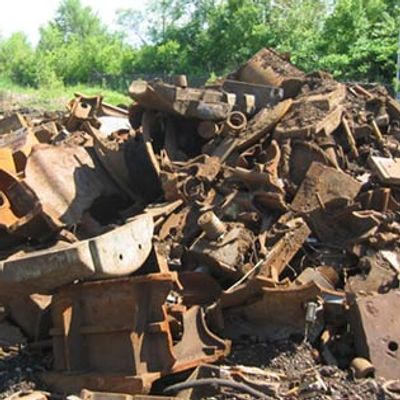 Heavy melt from construction demolition. 