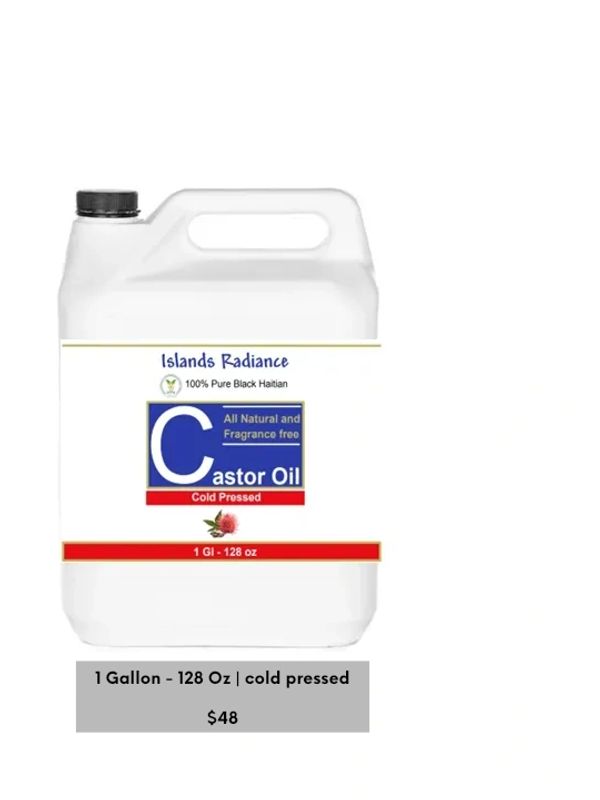 gallon d'huile de ricin