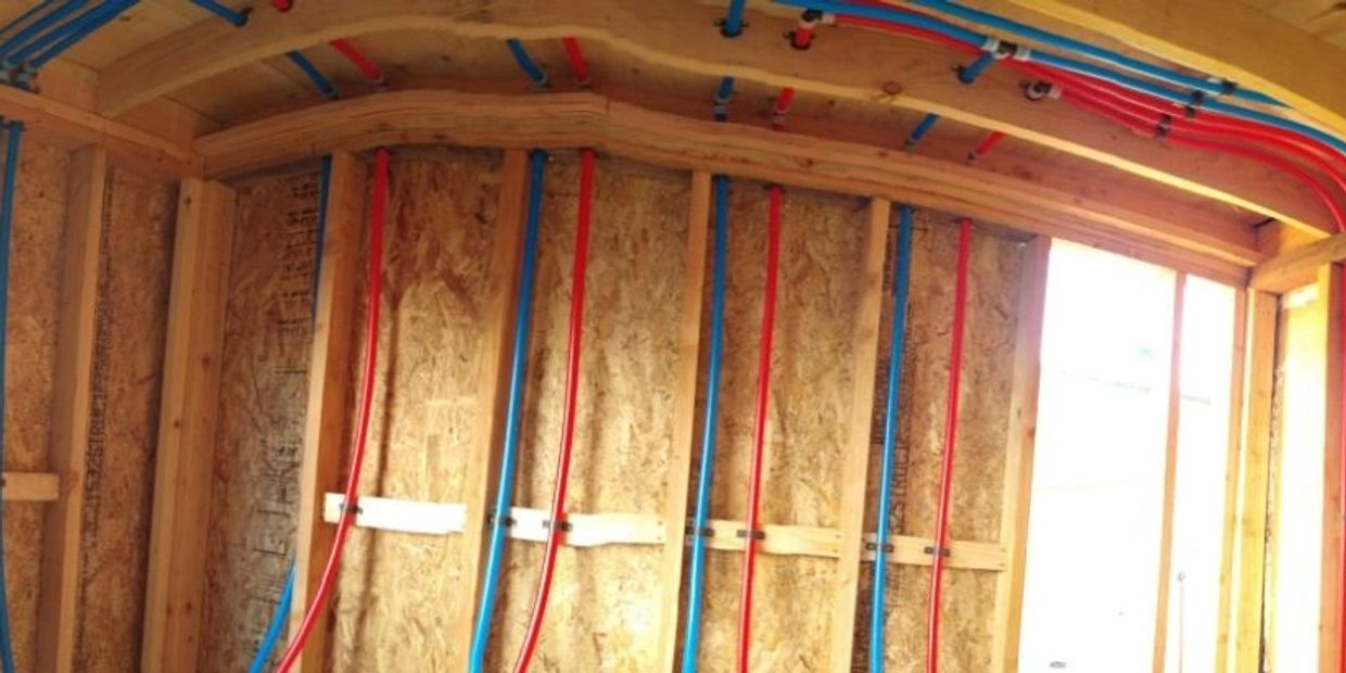 Pex Repipe with Uponor type A pex.