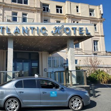 Atlantic hotel Taxis Newquay