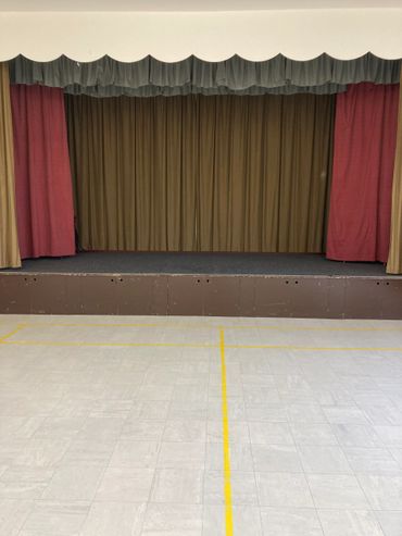 Findern Village Hall: The Stage