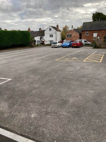 Findern Village Hall: Car Park