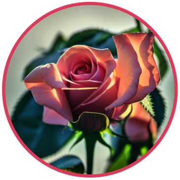 beautiful pink rose