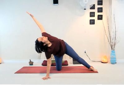 Kiran Madan in Yoga Pose