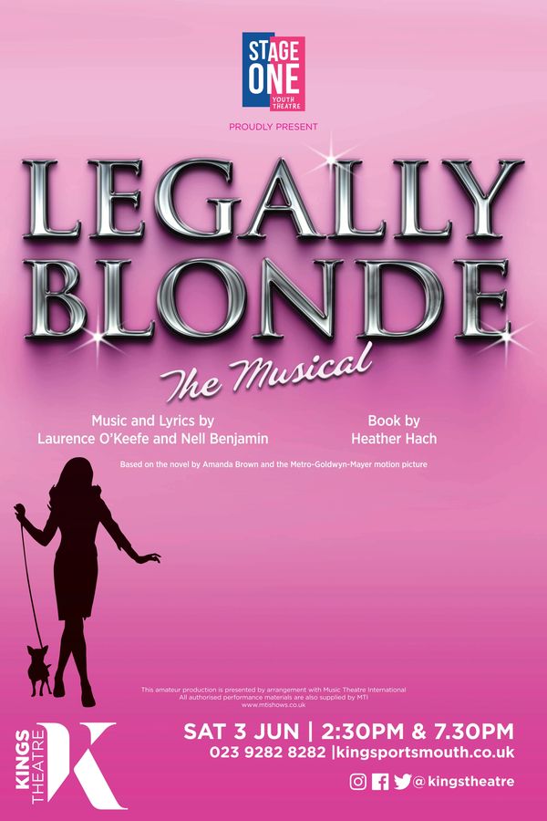 legally blonde musical tour 2023 uk