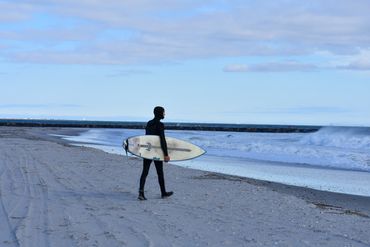 Surf photography at New Jersey beach