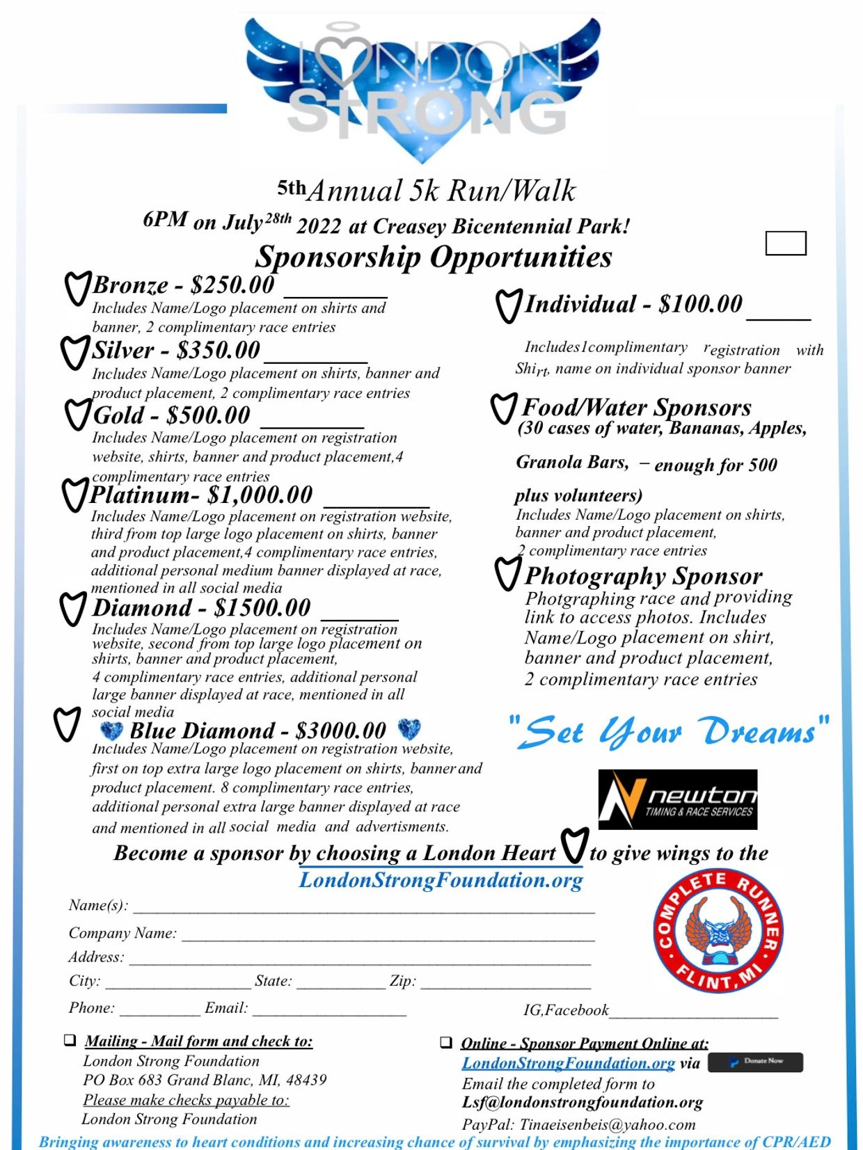 London Strong Foundation in Grand Blanc - London Strong Foundation