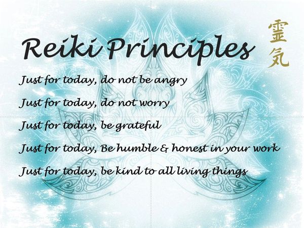 Reiki Principles