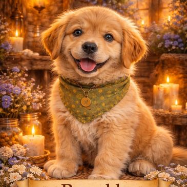 Hello Fragrance pet dog Bramble 