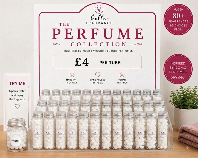 Perfume 100% soy wax melts from hello FRAGRANCE 