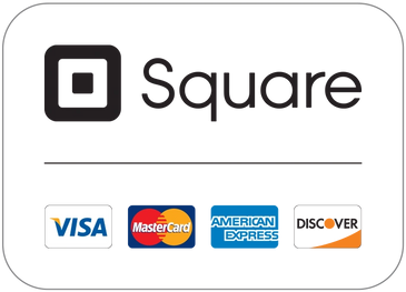 Card payments by Square accepted by B63 Plates