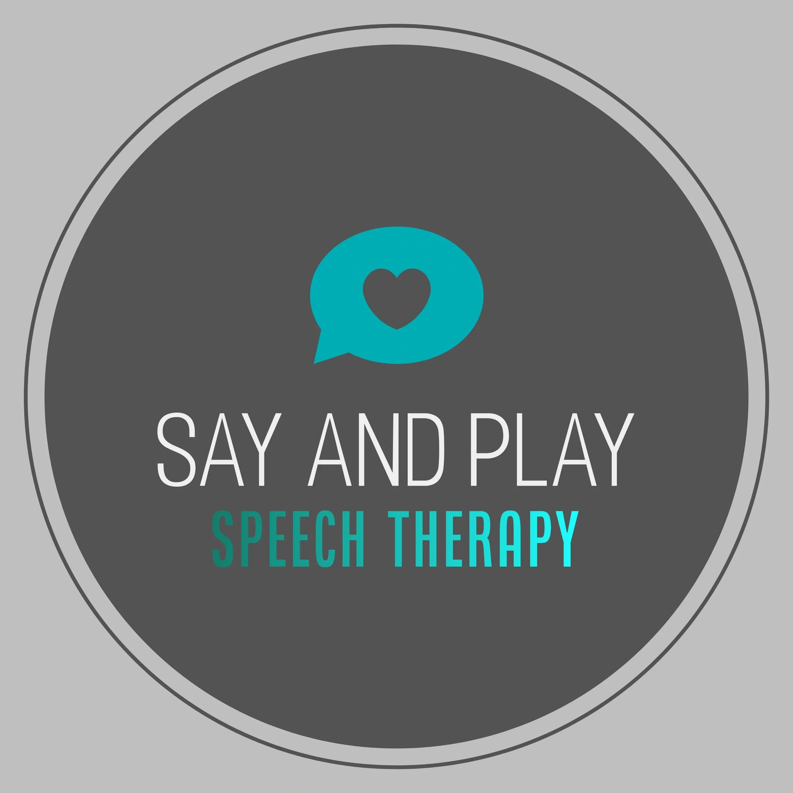 say and play, speech therapy, speech language pathologist