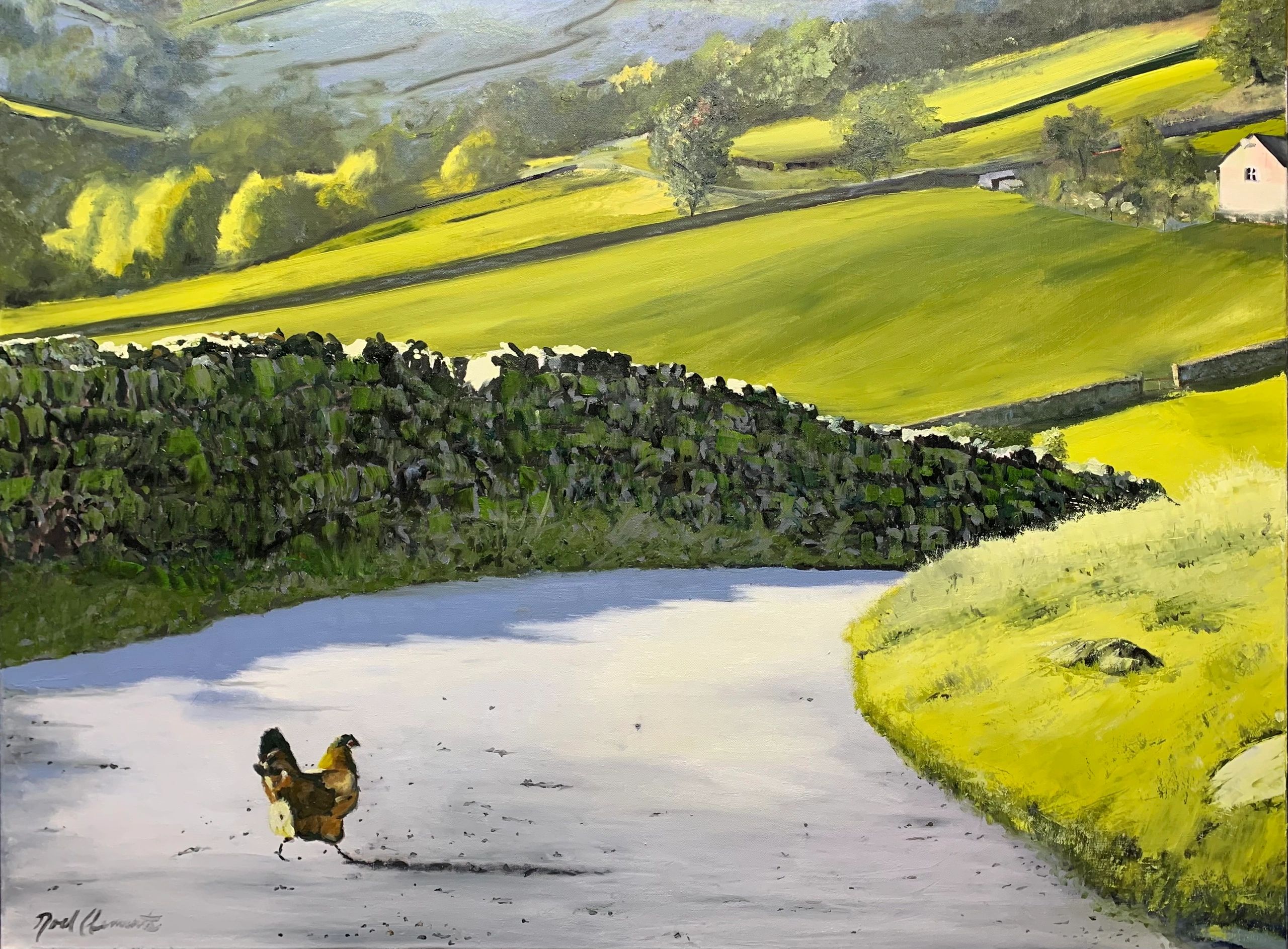 "Why?" 
Oil on Canvas
40 in x 30 in
Photo credit: Richard Jemison