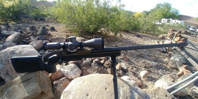 6.5 PRC Custom build with Gunwerks Action, Revic PMR 428 Rifle Scope by Gunwerks, ultimate in Long Range Shooting and Hunting, Proof Research Carbon Barrel with Cerakote