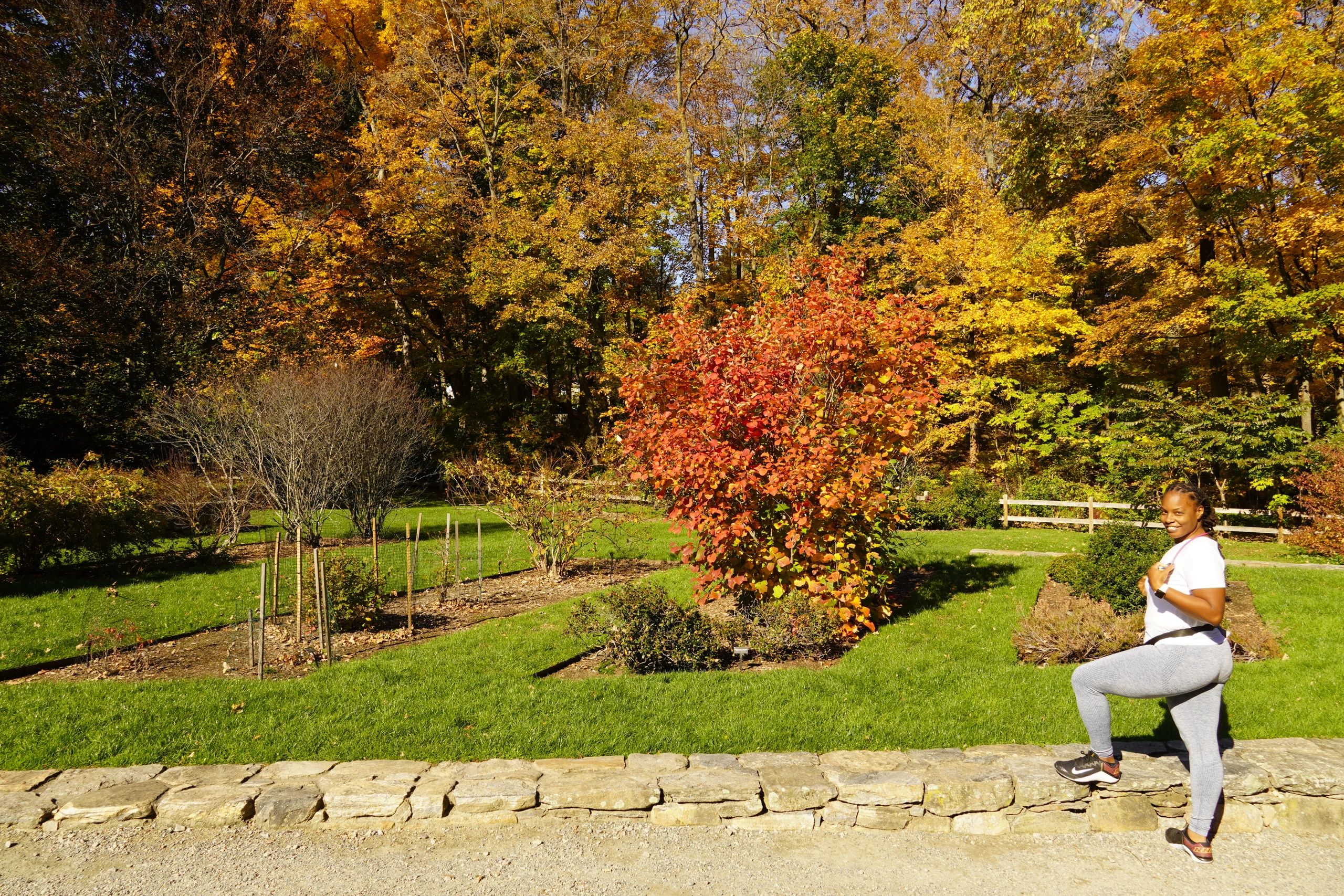 Walking helps build strength in legs and hips. 